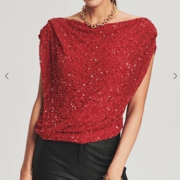 Retrofete Myles Sequin Top - Picture 4 of 9